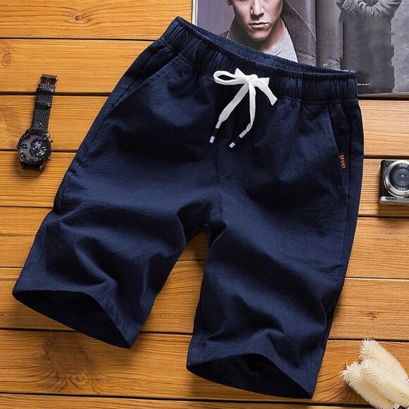 Men's Casual Sports Workout Hiking Fitness Beach Shorts Outdoor Pants - Picture 6 of 7